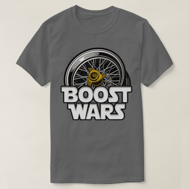 Boost Wars Auto Tuning T-Shirt (Design Front)