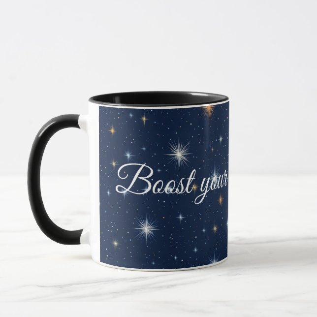 Boost Your Mood with Coffee mug  (Left)