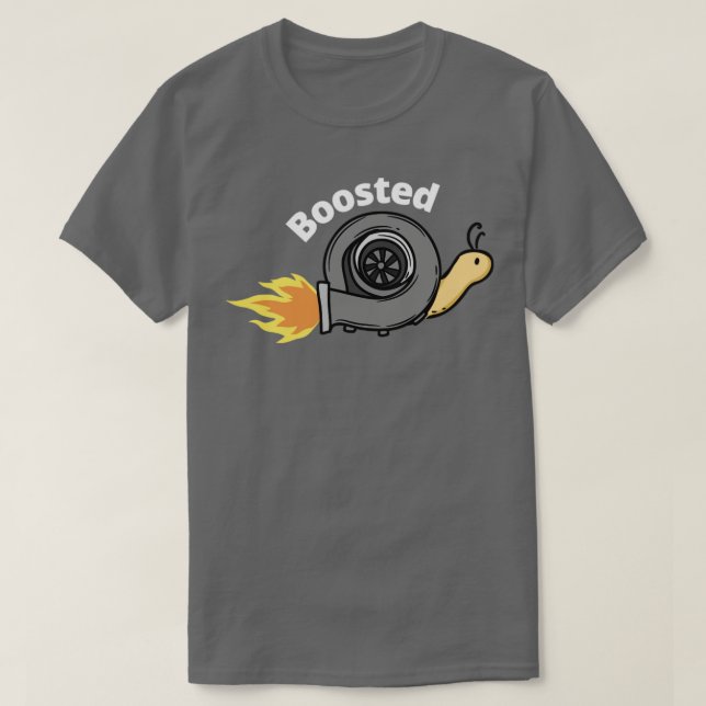 boosted snail turbo T-Shirt (Design Front)