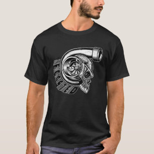 Boosted Turbocharger Tuning Inflated Exhaust Oldsc T-Shirt
