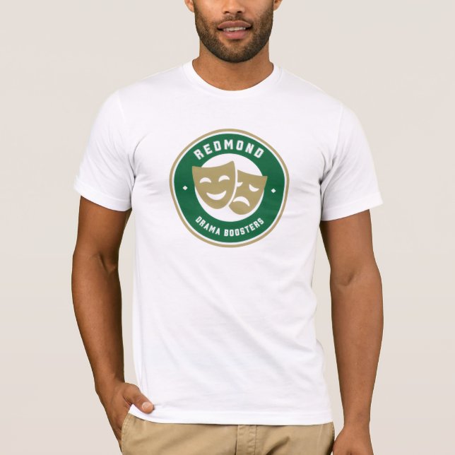 Booster Logo Round - White t-shirt (Front)