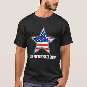 Booster Shot America Veteran USA Teacher Military T-Shirt