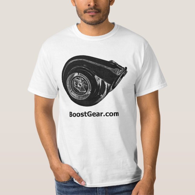 BoostGear.com  -  Big Turbo Shirt (Front)