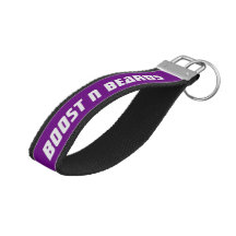BoostNBeards key chain PURP2