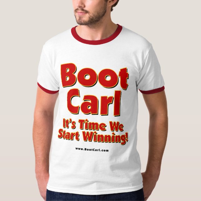 Boot Carl - Ringer Tee (Front)