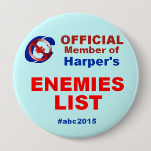 Boot 'em 2015 - Anything but Conservatives 10 Cm Round Badge