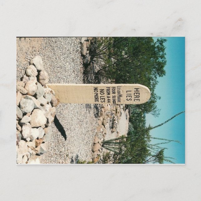Boot Hill Postcard (Front)