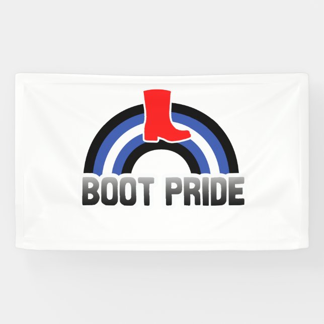 Boot Pride Banner (Horizontal)