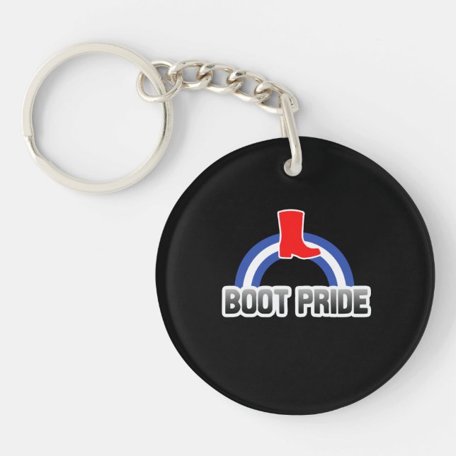 Boot Pride Key Ring (Front)