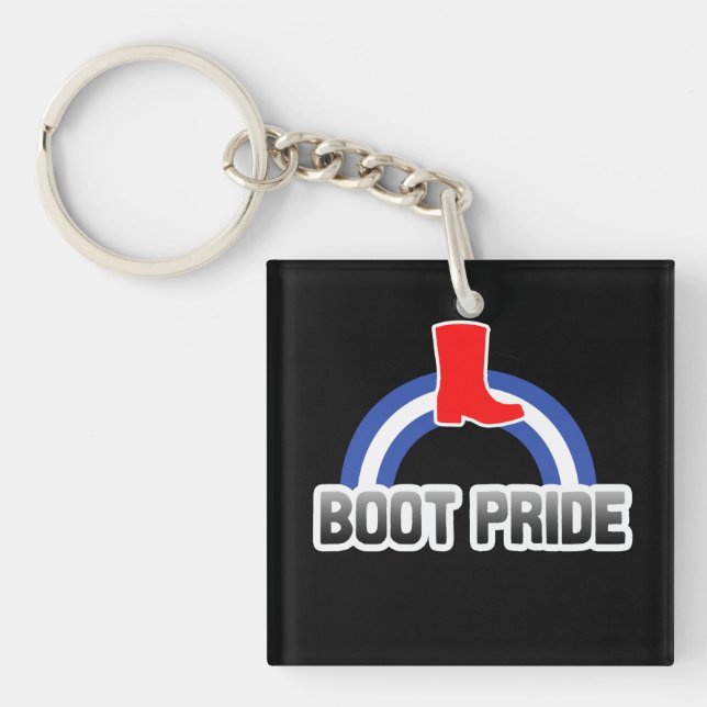 Boot Pride Key Ring (Front)