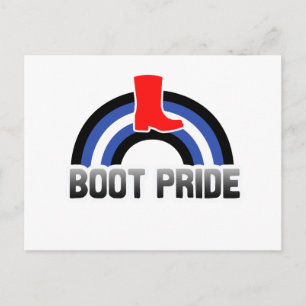 Boot Pride Postcard