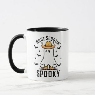 Boot Scootin Spooky, Cute Spooky, Halloween Gift, Mug