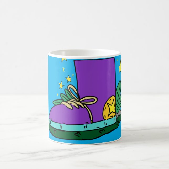 Boot shoe, illustration  coffee mug (Center)