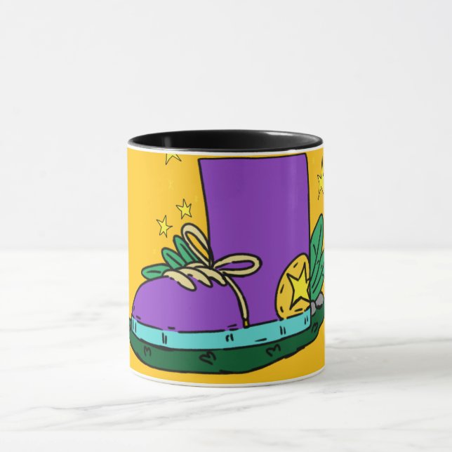 Boot shoe, illustration  mug (Center)