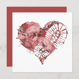 boot stomp heart invitation