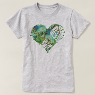 boot stomp heart T-Shirt