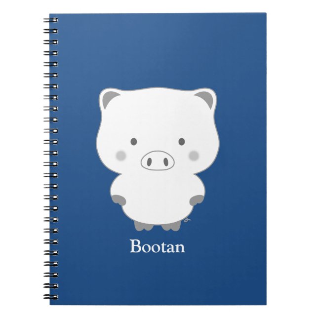 Bootan Spiral Notebook (Front)