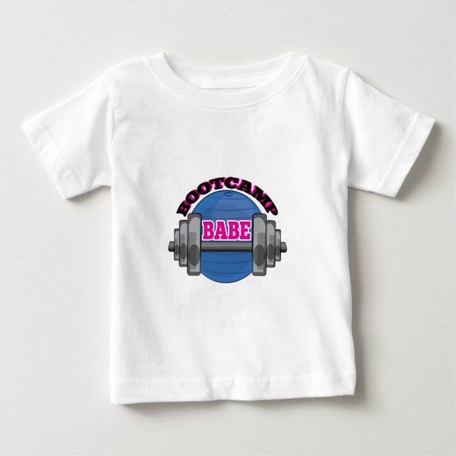 Bootcamp Babe Baby T-Shirt (Front)