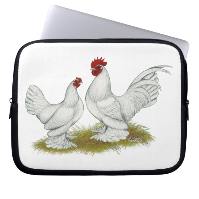 Booted Bantams Laptop Sleeve (Front)