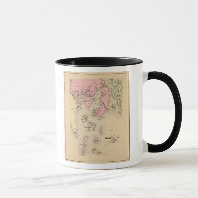 Boothbay, adjacent islands mug (Right)
