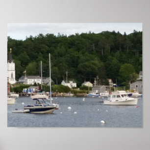 Boothbay Harbour 11" x 8.5" Poster Paper (Matte)