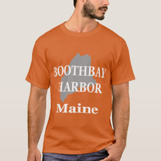 Boothbay Harbour Maine State City and Town Pride T-Shirt