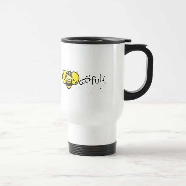 Bootiful Bee Travel Mug (Right)