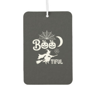 Bootiful Halloween Witch Moon Design_1 Car Air Freshener