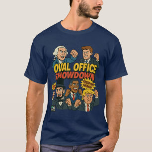 Bootleg Cartoon Presidents T-Shirt