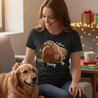 Bootleg Dog Pet Photo 90s Retro Vintage Paws Desig T-Shirt