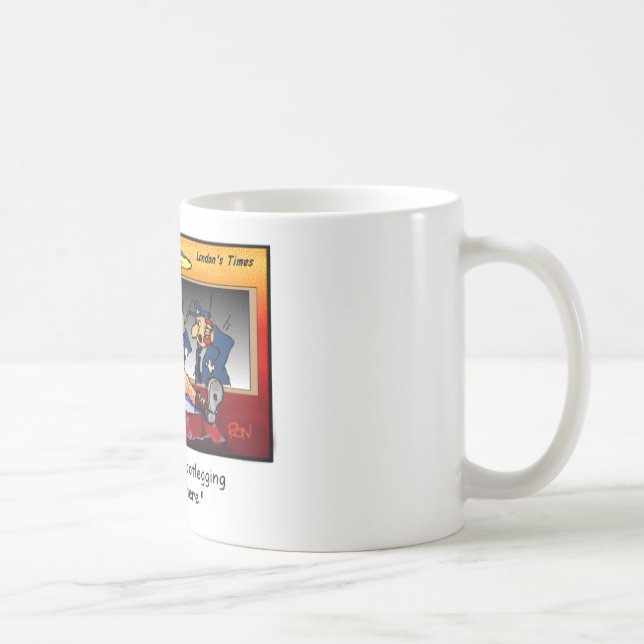 Bootleg Operation Funny Cartoon Tees & Gifts Coffee Mug (Right)
