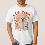 Bootleg Vintage Pet Dogs Cat Funny Animal 1WH1 T-Shirt<br><div class="desc">Custom Bootleg Rap 90s Vintage, Pet Dog Cat, Funny Animal. Personalise with your pet's photo, name, or a heartfelt message to celebrate your furry friend. These vintage inspired designs blend nostalgia and creativity, showcasing your pet's photo in a retro 90s style aesthetic. Make it truly one of a kind by...</div>