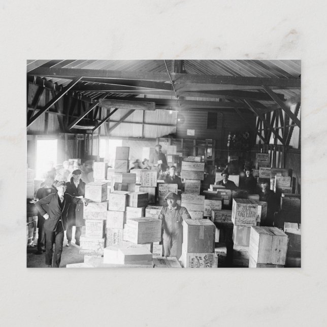 Bootleg Whiskey Warehouse, 1920 Postcard (Front)