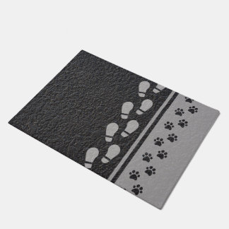 Bootprint & Paws Doormat