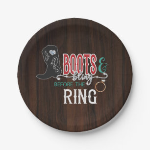 Boots and Bling Before the Ring Plate