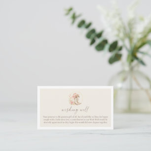 Boots and Brunch Western Floral Bridal Shower Enclosure Card