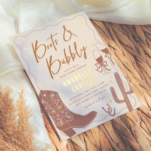 Boots and Bubbly Bridal Shower