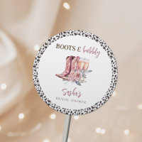 Boots and Bubbly Elegant Pink Bridal Shower