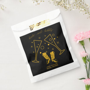 Boots & Bubbly Bridal Shower Favour Bags