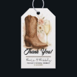 Boots & Bubbly Country Western Boot Bridal Shower  Gift Tags<br><div class="desc">Boots & Bubbly Country Western Boot Bridal Shower Stickers.</div>