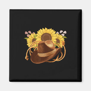 Boots Hat Horscute Ss Cute Ss Western Cowboy Rodeo Magnet