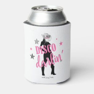 Boots 'n Bling Bachelorette Disco Darlin' ID925 Can Cooler