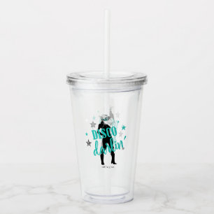Boots 'n Bling Disco Darlin' Teal ID925 Acrylic Tumbler