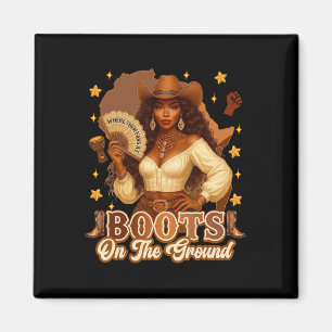 Boots On The Ground Black History Cowgirl Where Th Magnet