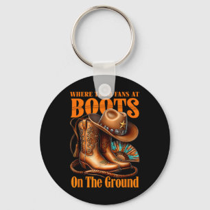 Boots On The Ground Juneteenth Cowgirl Where Them Key Ring