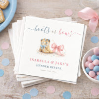  Boots or Bow Western Theme Gender Reveal Party