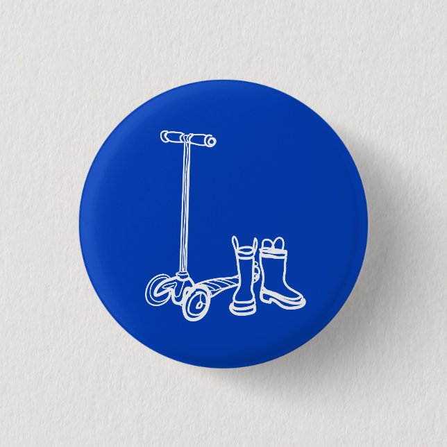 boots that scoot button (Front)