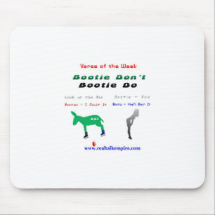 booty don't - mouse mouse pad