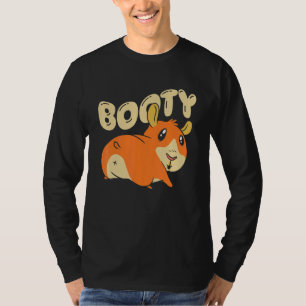 Booty Pig Graphic Guinea Pig Owner Pet Cavy Animal T-Shirt