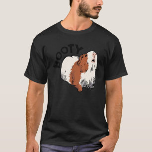 Booty Pig Graphic Guinea Pig Owner Pet Cavy Animal T-Shirt